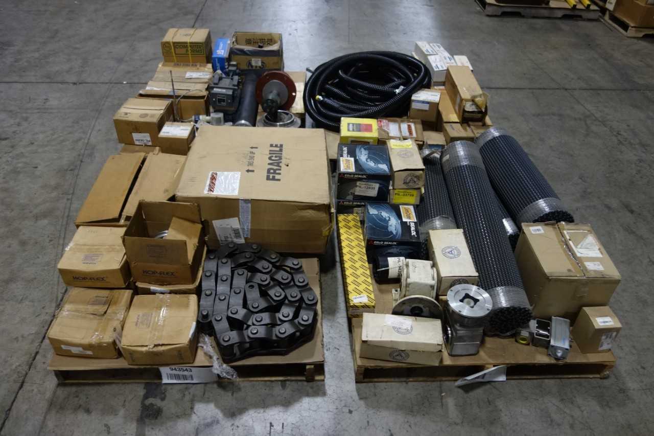 4 PALLETS OF ASSORTED MRO - INDUSTRIAL PARTS