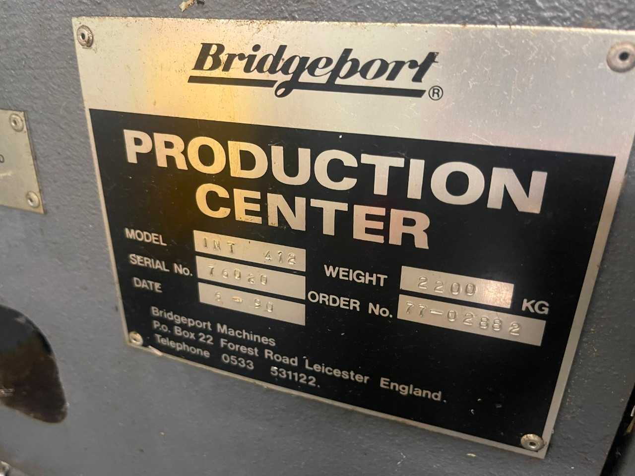 Bridgeport Interact 412 CNC Vertical Machining Center - CNC MACHINING CENTERS