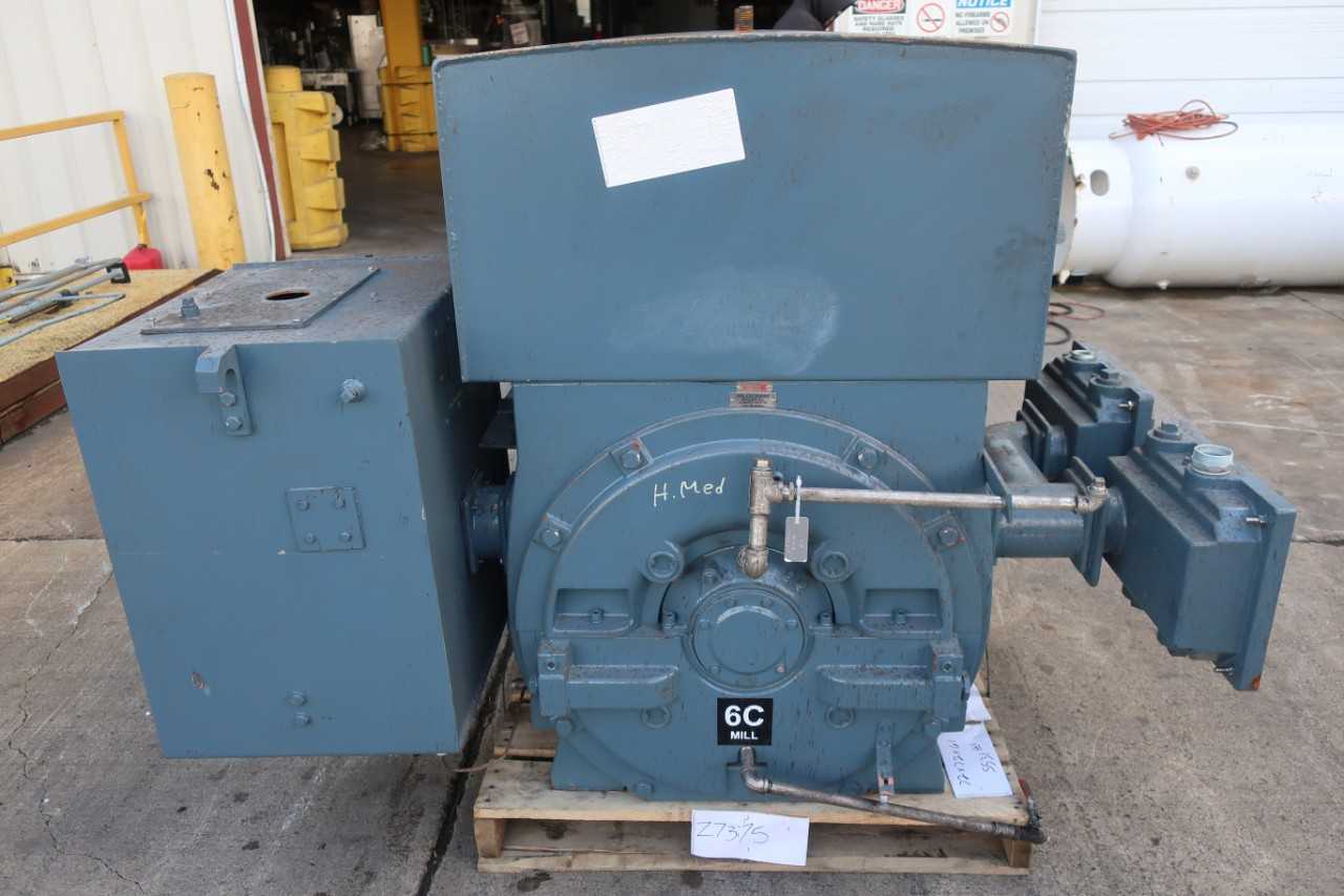 SIEMENS TYPE CG INDUCTION MOTOR 2300V-AC 588Z 400HP 3PH 889RPM - ELECTRIC MOTORS