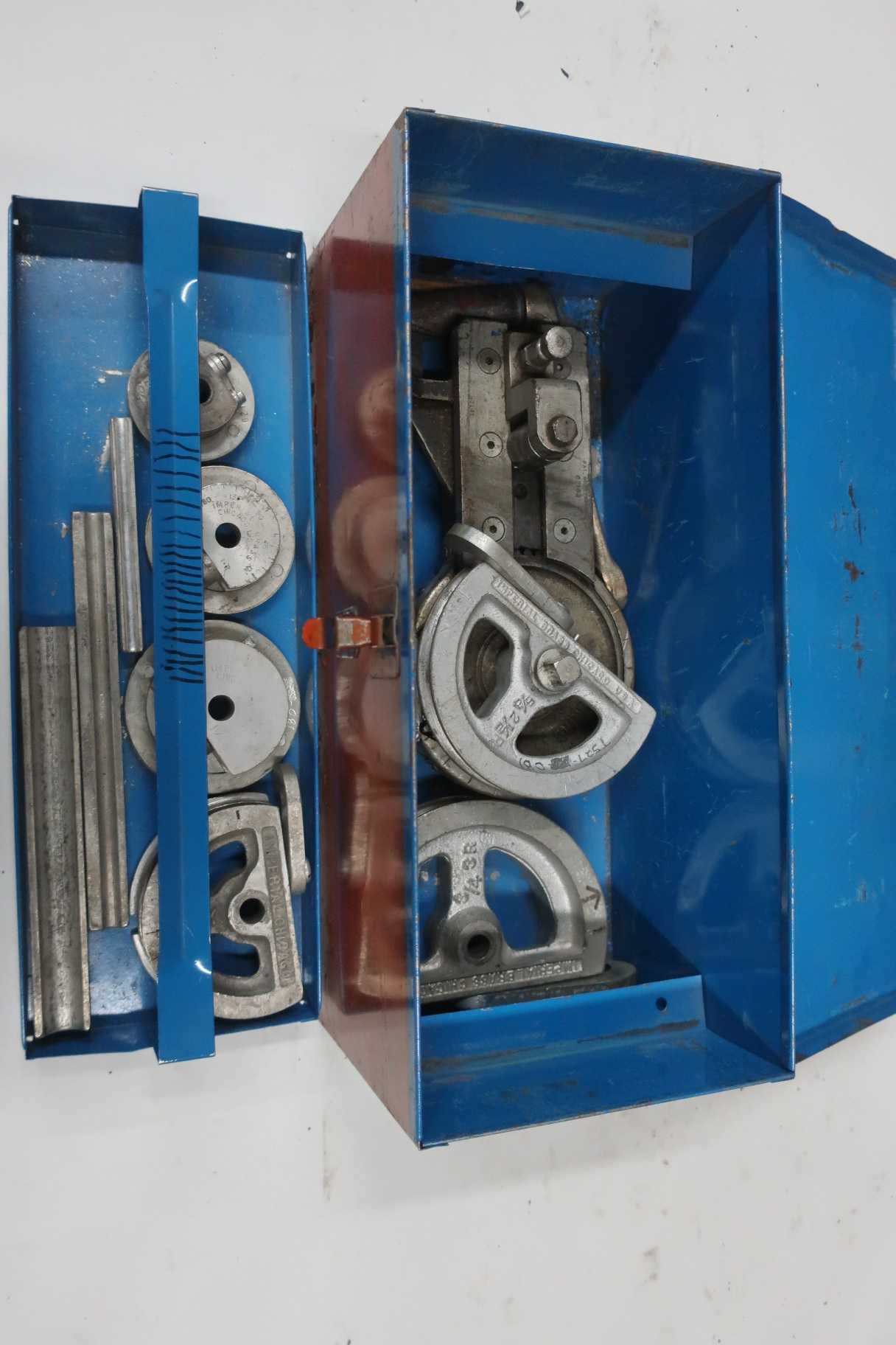 IMPERIAL EASTMAN PIPE RATCHET BENDER TOOLBOX KIT - ELECTRIC POWER TOOLS