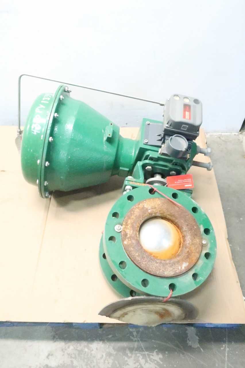 FISHER V300 PNEUMATIC 2052 300 DVC6200 8IN CONTROL VALVE - CONTROL VALVE FISHER V300 PNEUMATIC 2052 300 DVC6200 8IN CONTROL VALVE - CONTROL VALVE