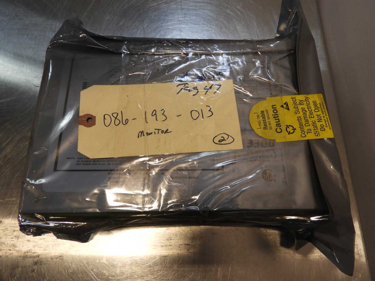 Lot of (2) Bentley Nevada 3300/03-01-00 System Monitors - AUTOMATION & CONTROLS