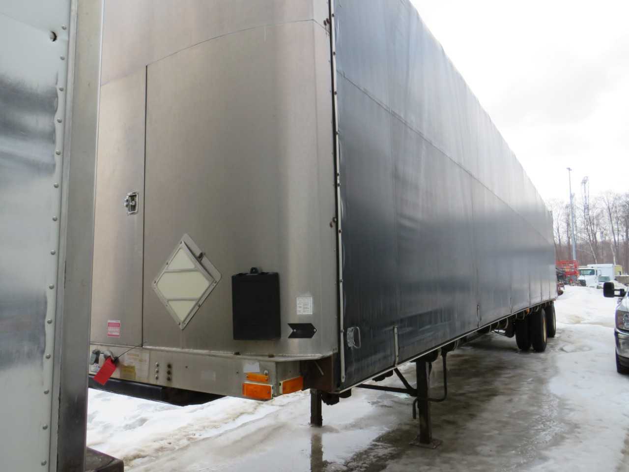 2003 TRANSPORT EAGLE FLAT BED 53' TRAILER- CONTENTS NOT INCLUDED - TRAILERS