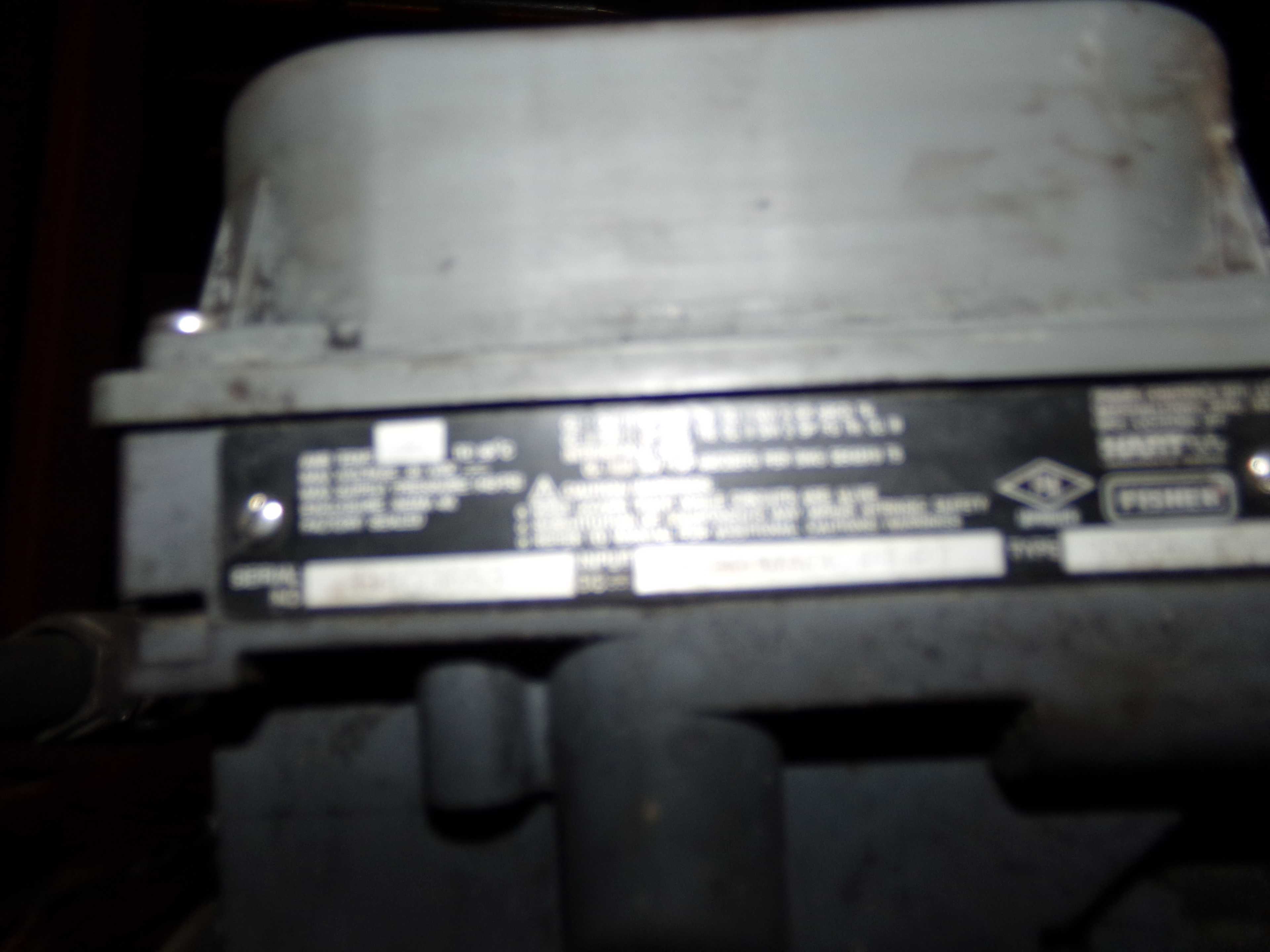 FISHER CONTROLS DVC6010 TRANSMITTER - INSTRUMENTATION