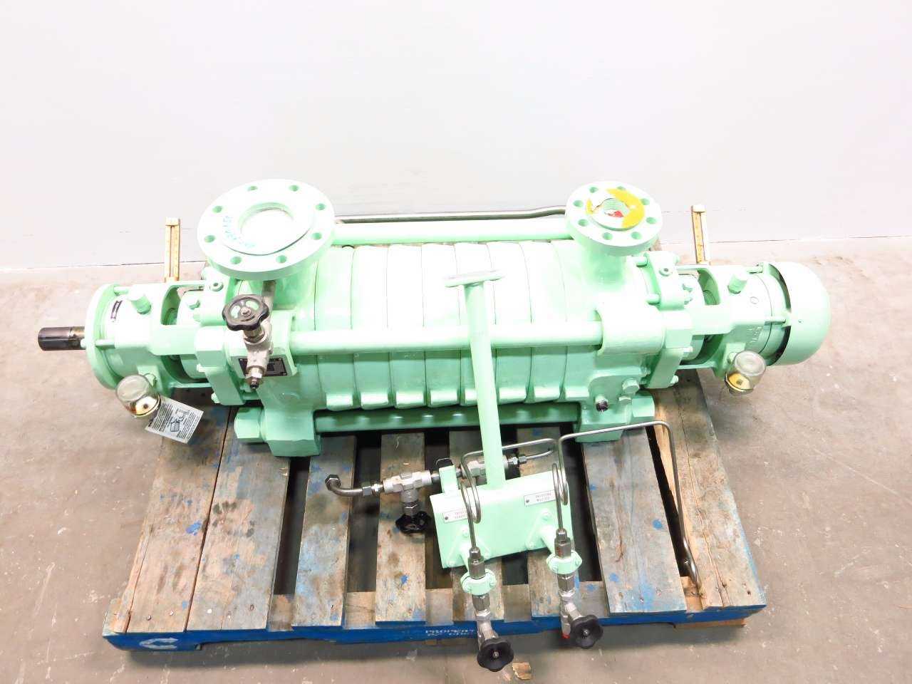 SULZER MC 50-220/8 8-STAGE HIGH PRESSURE 2X4 4 IN 2 IN MULTI STAGE PUMP - PUMPS