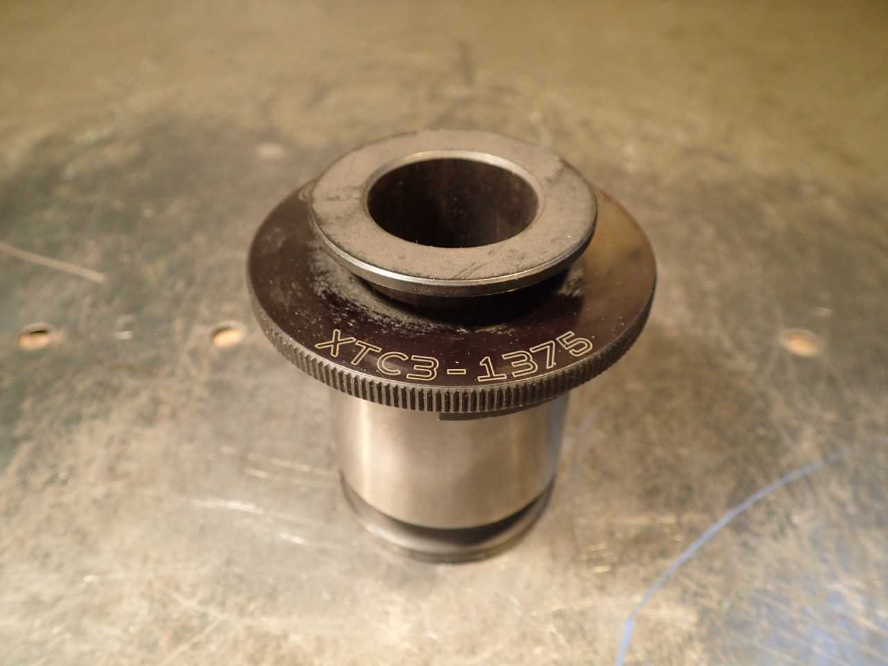 Command XTC3-1375 1-3/8" Tap Adapter Quick Change Collet: Bilz WE-3 Shank, Used - MACHINING ACCESSORIES & TOOLING
