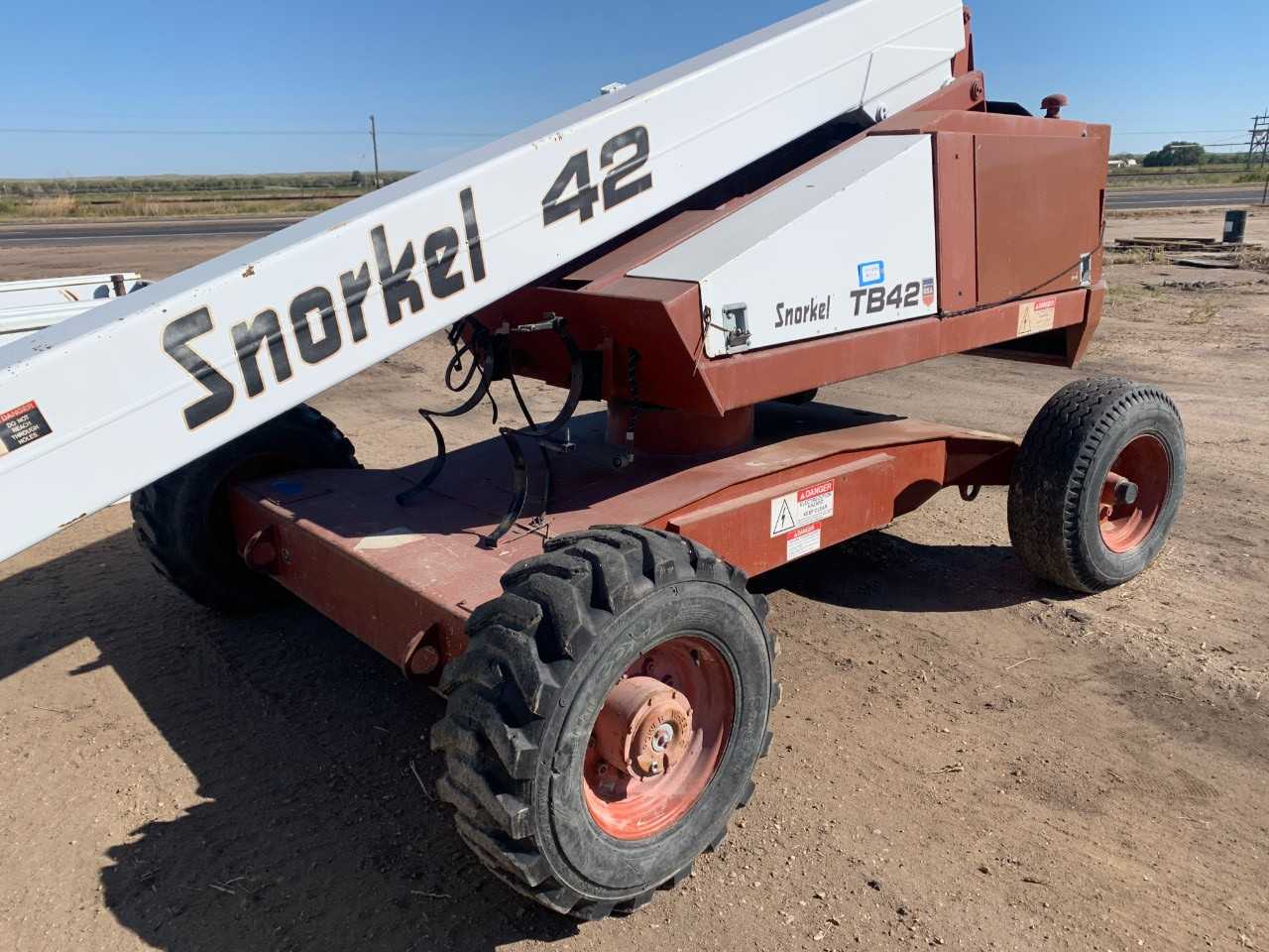 Snorkel TB42 Telescopic Boom Lift, Motor not running - BOOM LIFTS