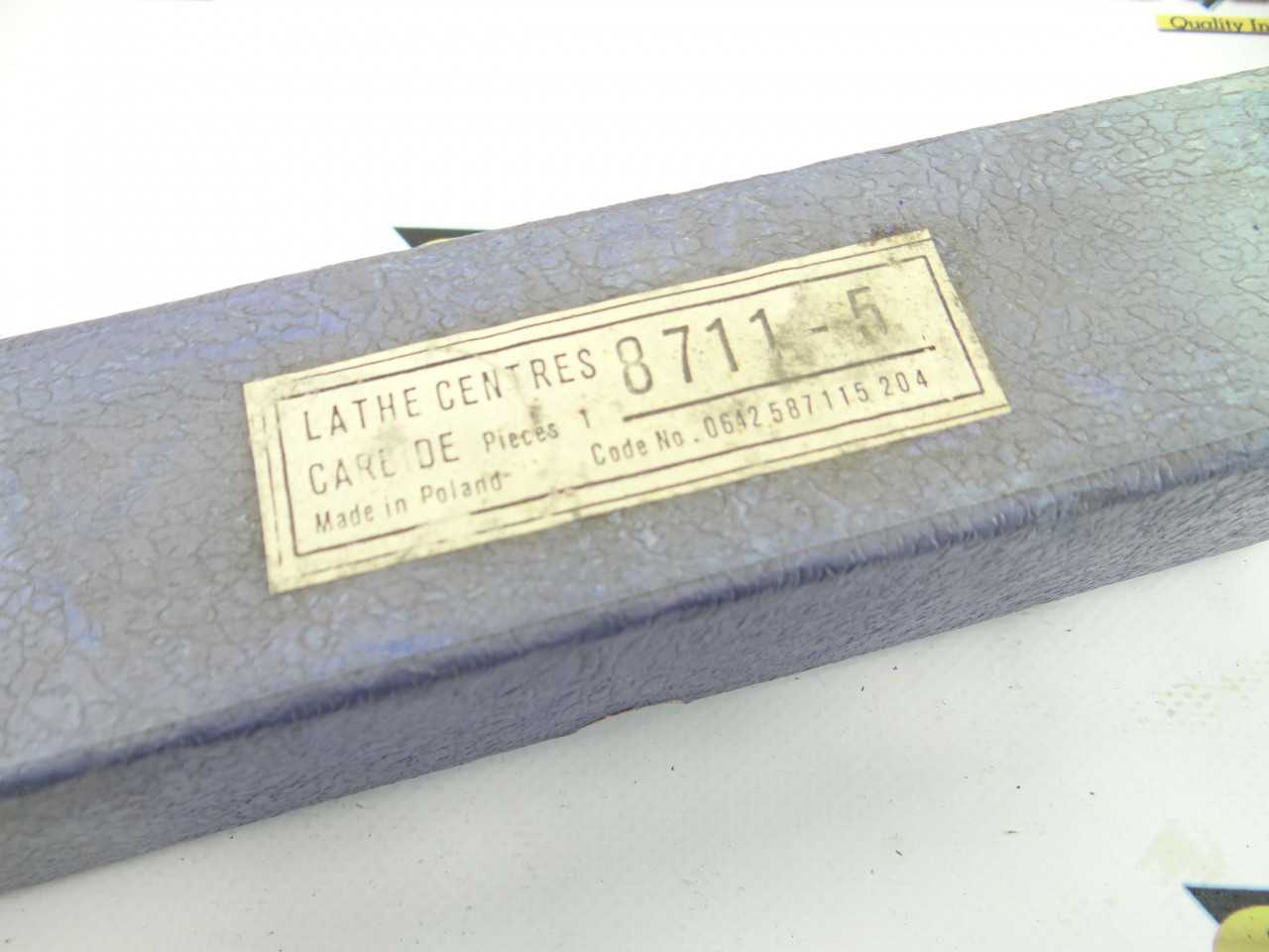 New Poland Precision 5MT Dead Center 8711 5 - HOLEMAKING TOOLS