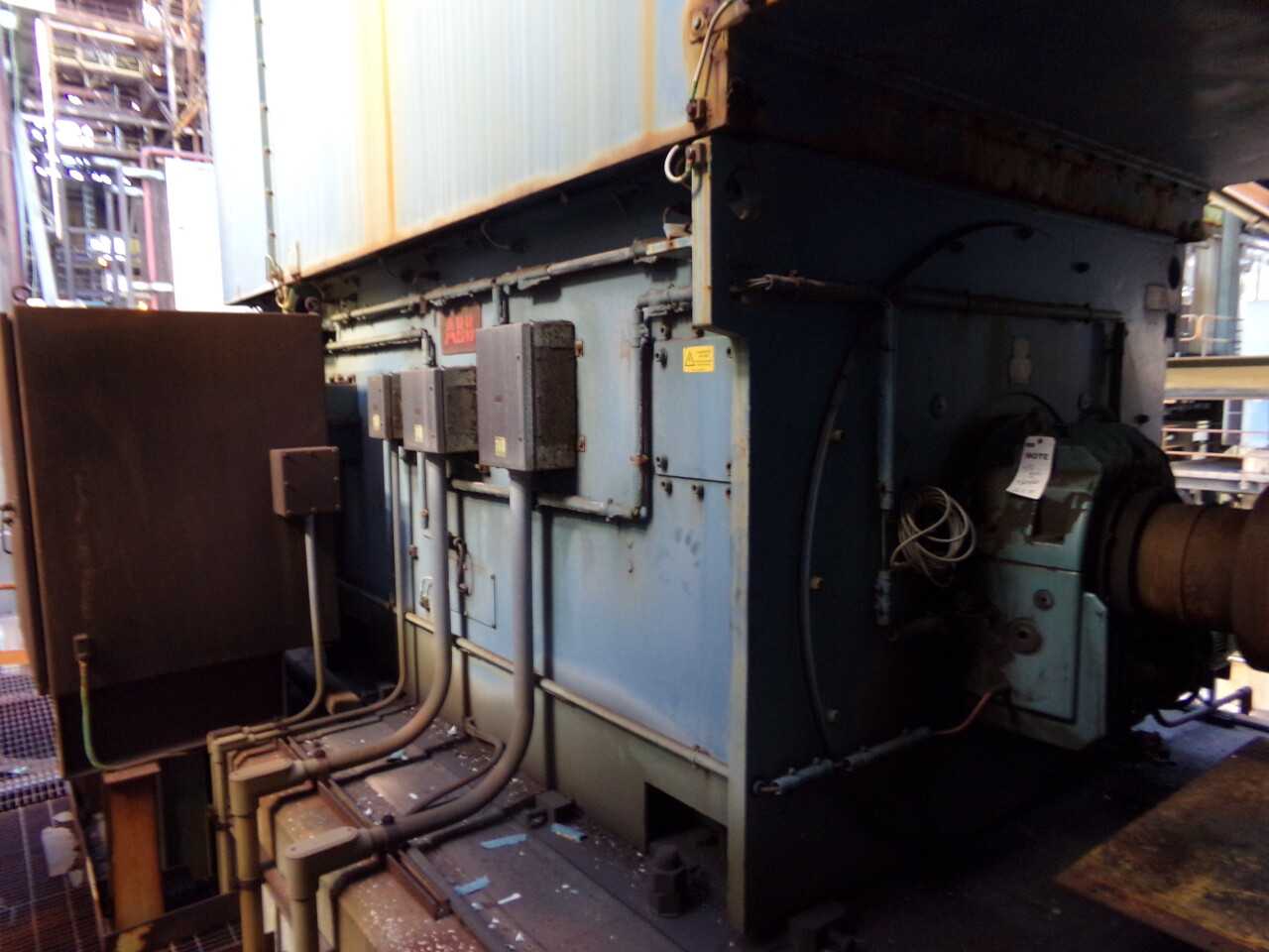 2008 ABB AMC 800M8A BSFV 3 PHASE INDUCTION MOTOR - ELECTRIC MOTORS