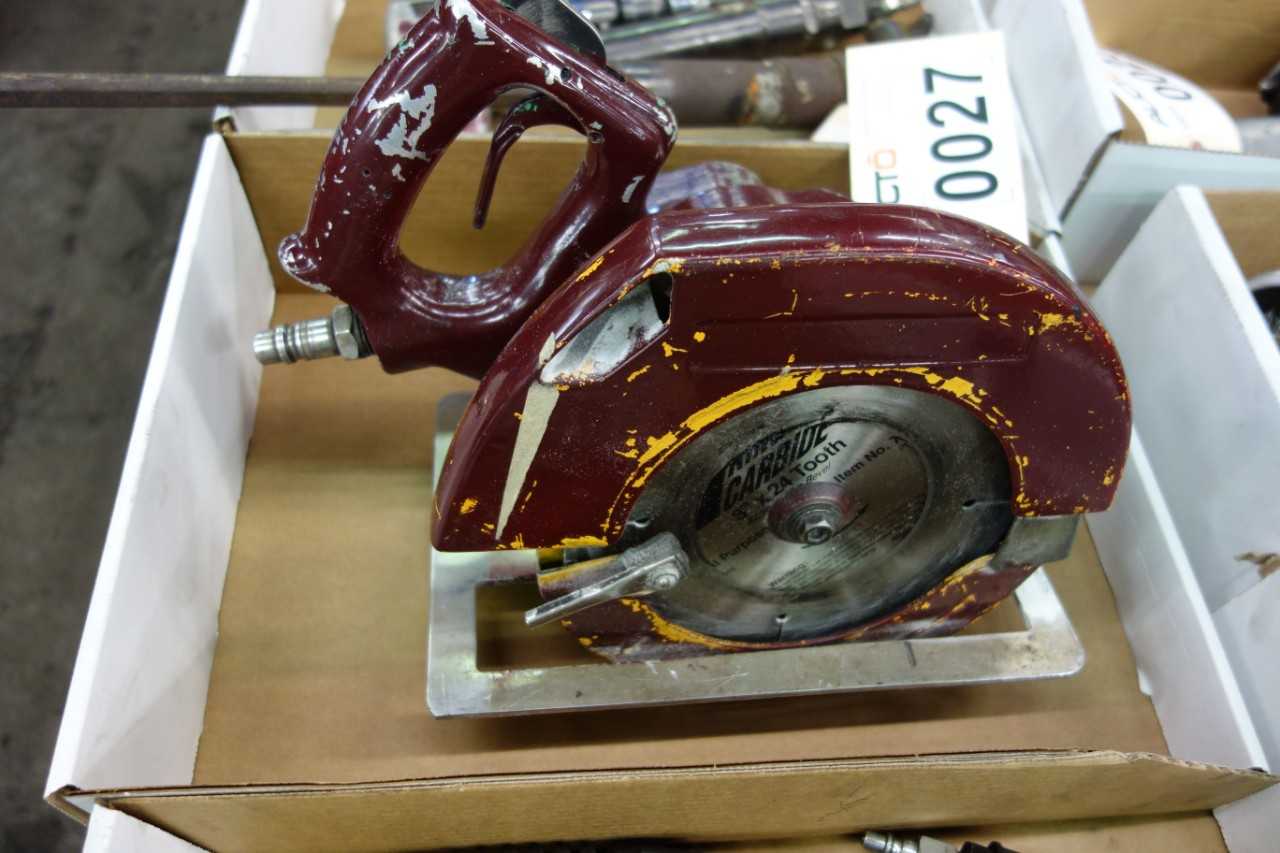 INGERSOLL RAND S80 8-1/4IN PNEUMATIC CIRCULAR  SAW - PNEUMATIC POWER TOOL