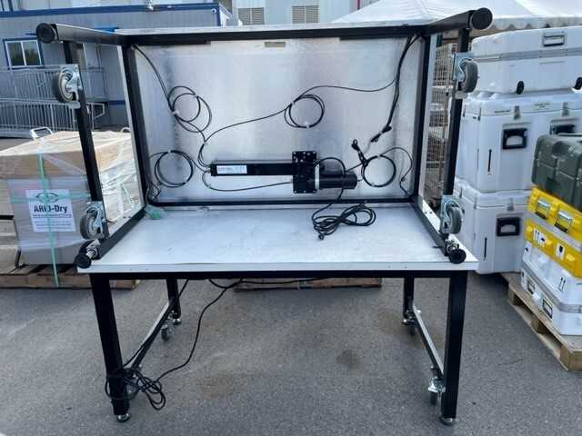 Lot of 2 Pac Electric Hydraulic Lift Workbenches - MATERIAL HANDLING