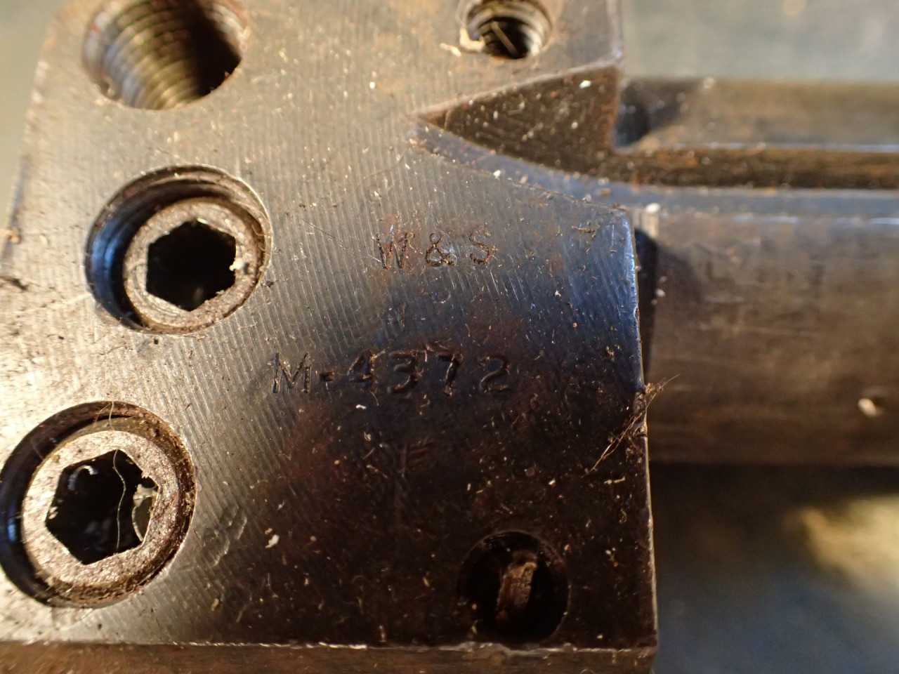 Warner Swasey M-4372 Boring Head Bar: 1-1/2 Shank for 3/4" Bits - HOLEMAKING TOOLS