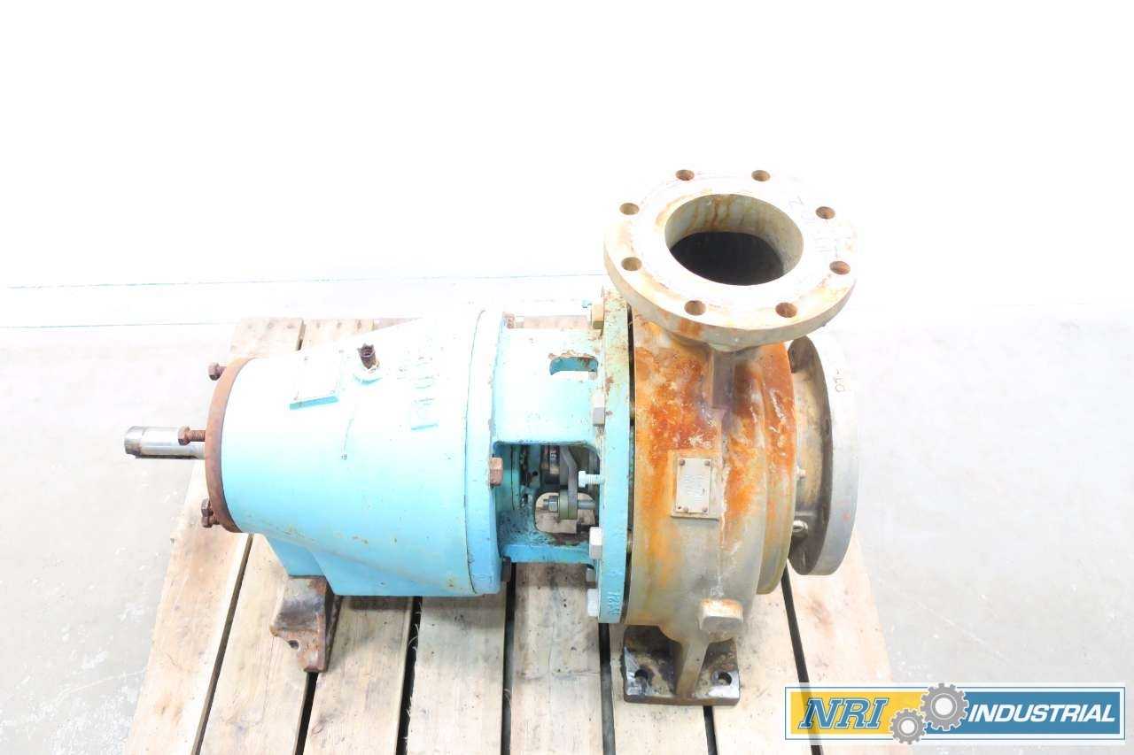 USED POWER D 8175 8X6IN STAINLESS CENTRIFUGAL PUMP - CENTRIFUGAL PUMP
