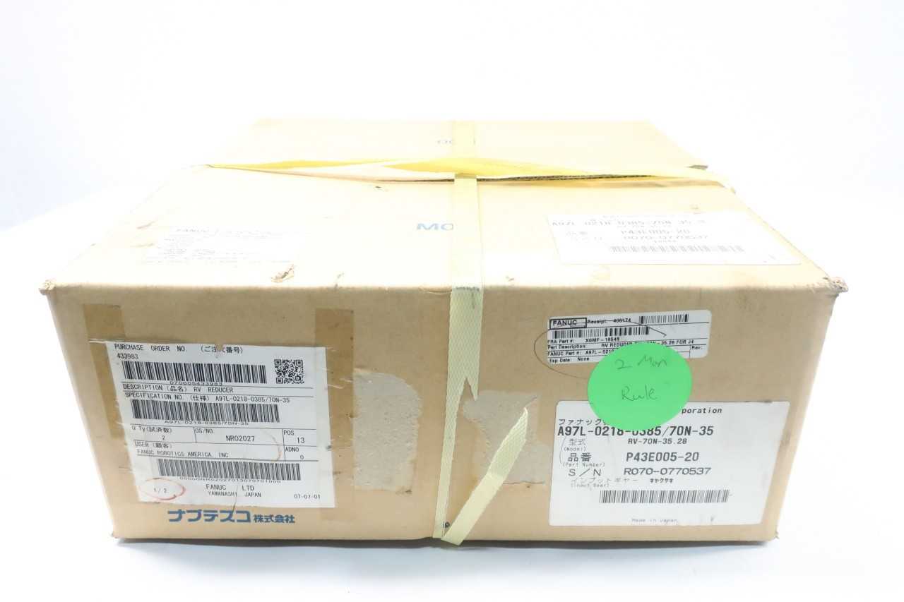 FANUC A97L-0218-0385/70N-35 VIGO DRIVE GEAR REDUCER - GEAR REDUCERS