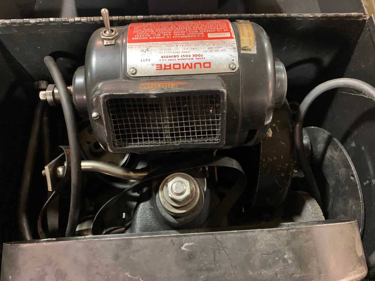 Dumore Tool Post Grinder - GRINDING MACHINES