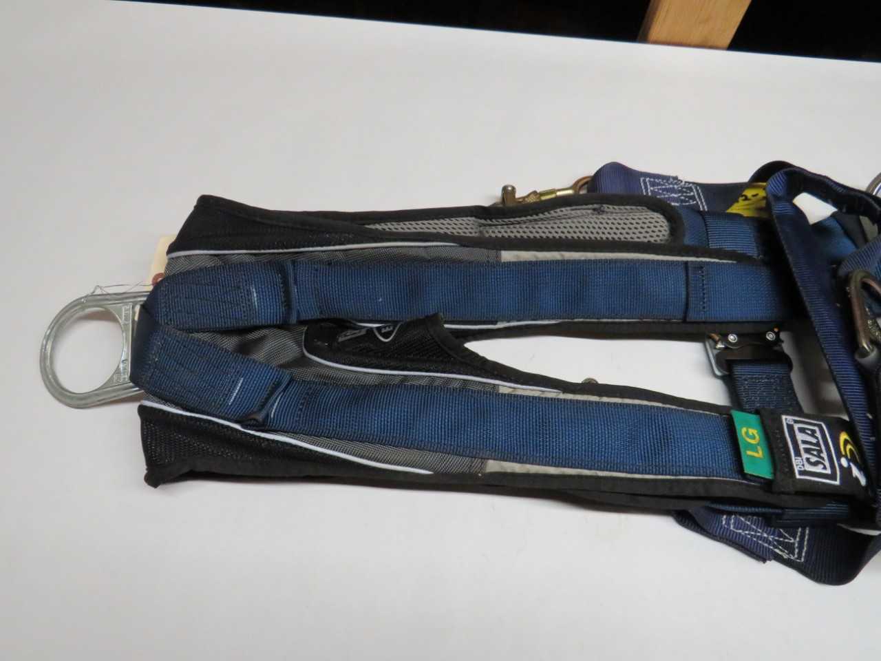 LARGE SALA EXOFIT MODEL 1231460 CONFINED SPACE HARNESS - SAFETY EQUIPMENT