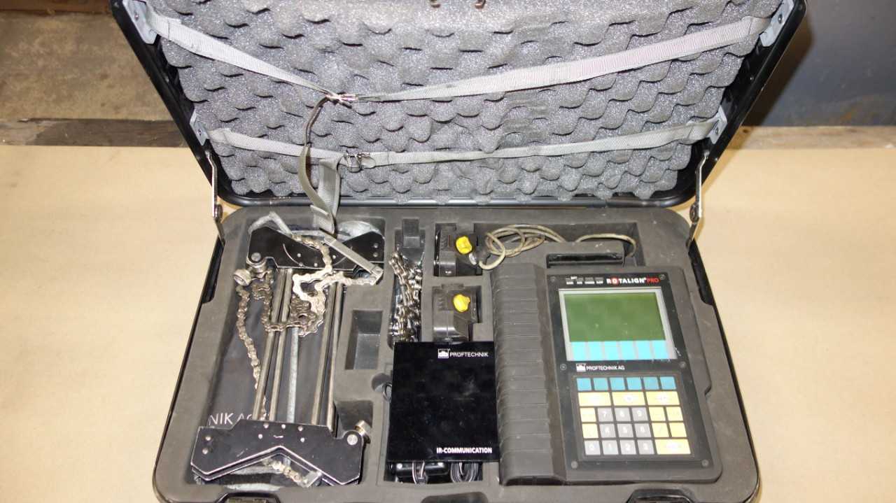 DB PRUFTECHNIK ROTALIGN PRO SHAFT ALIGNMENT TOOL KIT - ELECTRIC POWER TOOLS
