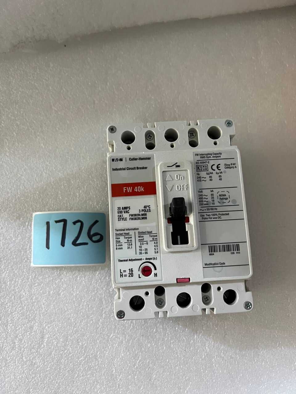 CIRCUIT BREAKER - CIRCUIT BREAKERS