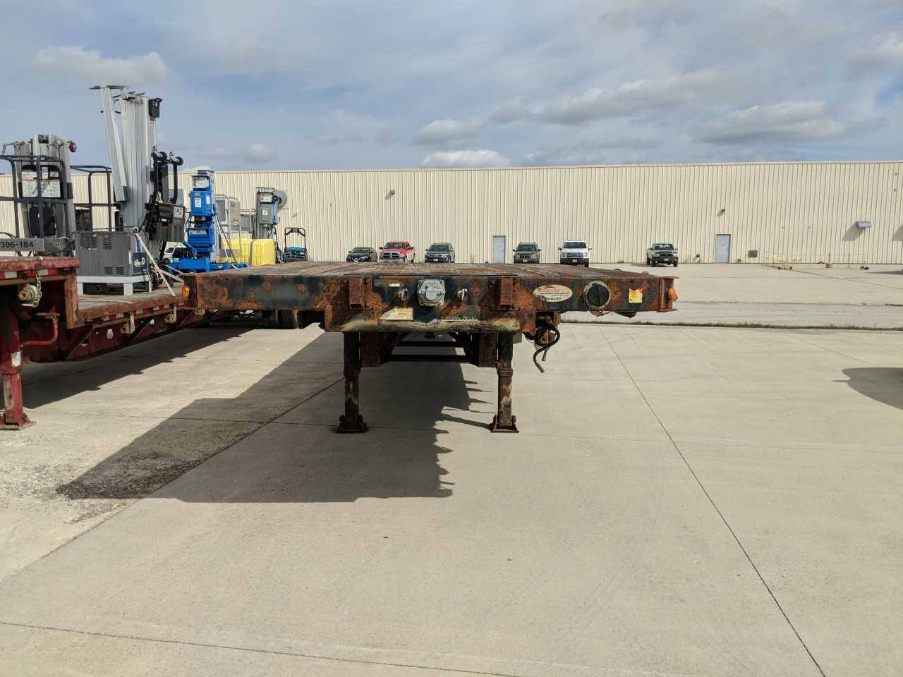 2007 Manac 13253A00 Drop Deck Trailer CONTENTS NOT INCLUDED - TRAILERS