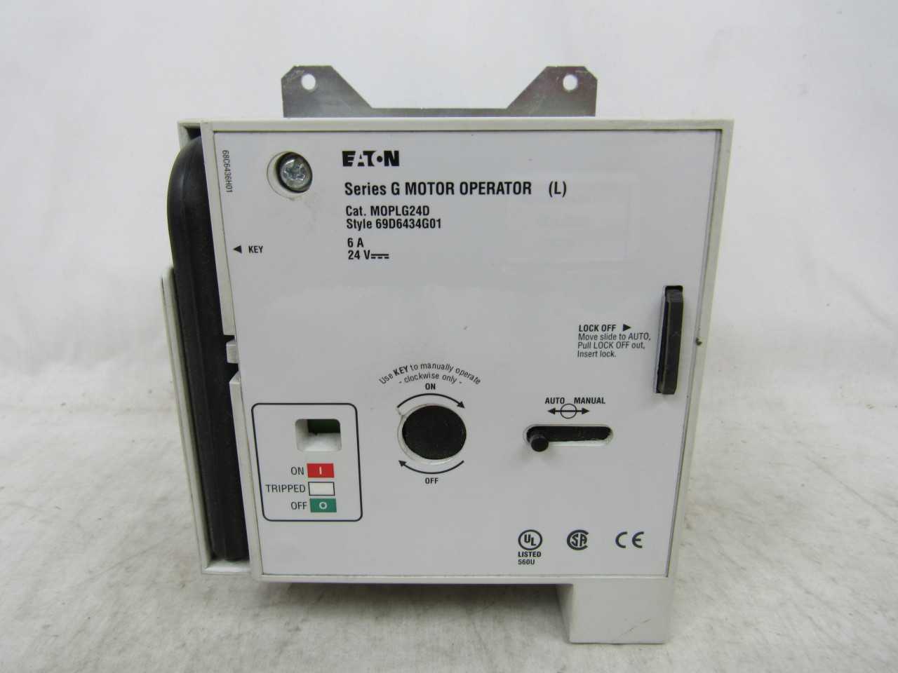 1x Eaton MOPLG24D Motor Operator - ELECTRIC MOTORS