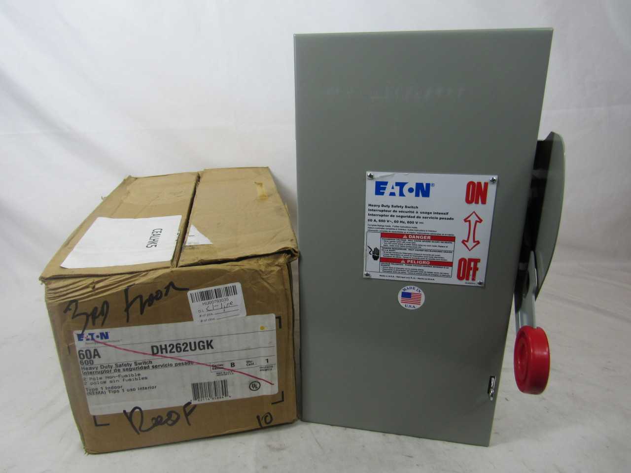 Quantity of 4x DH262UGK Switches - ELECTRICAL COMPONENTS