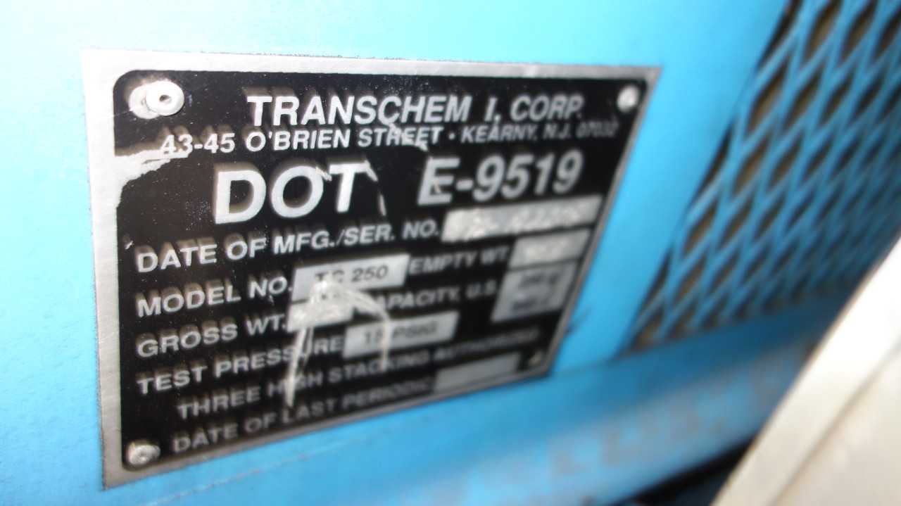 TRANSCHEM TC250 250 GAL OIL CONTAINER (EMPTY) - ELECTRIC POWER TOOLS