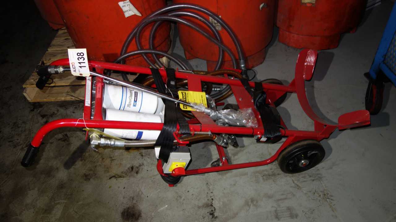 DES-CASE LEDF05EB1JB01005 DRUM FILTER CART WITH PUMP 115V - PUMPS