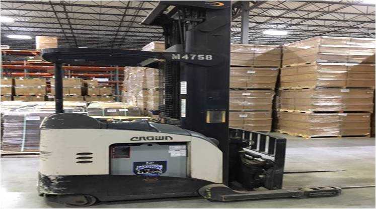 2005 Crown RD5225-30 double deep reach truck, Hebron, KY - FORKLIFTS