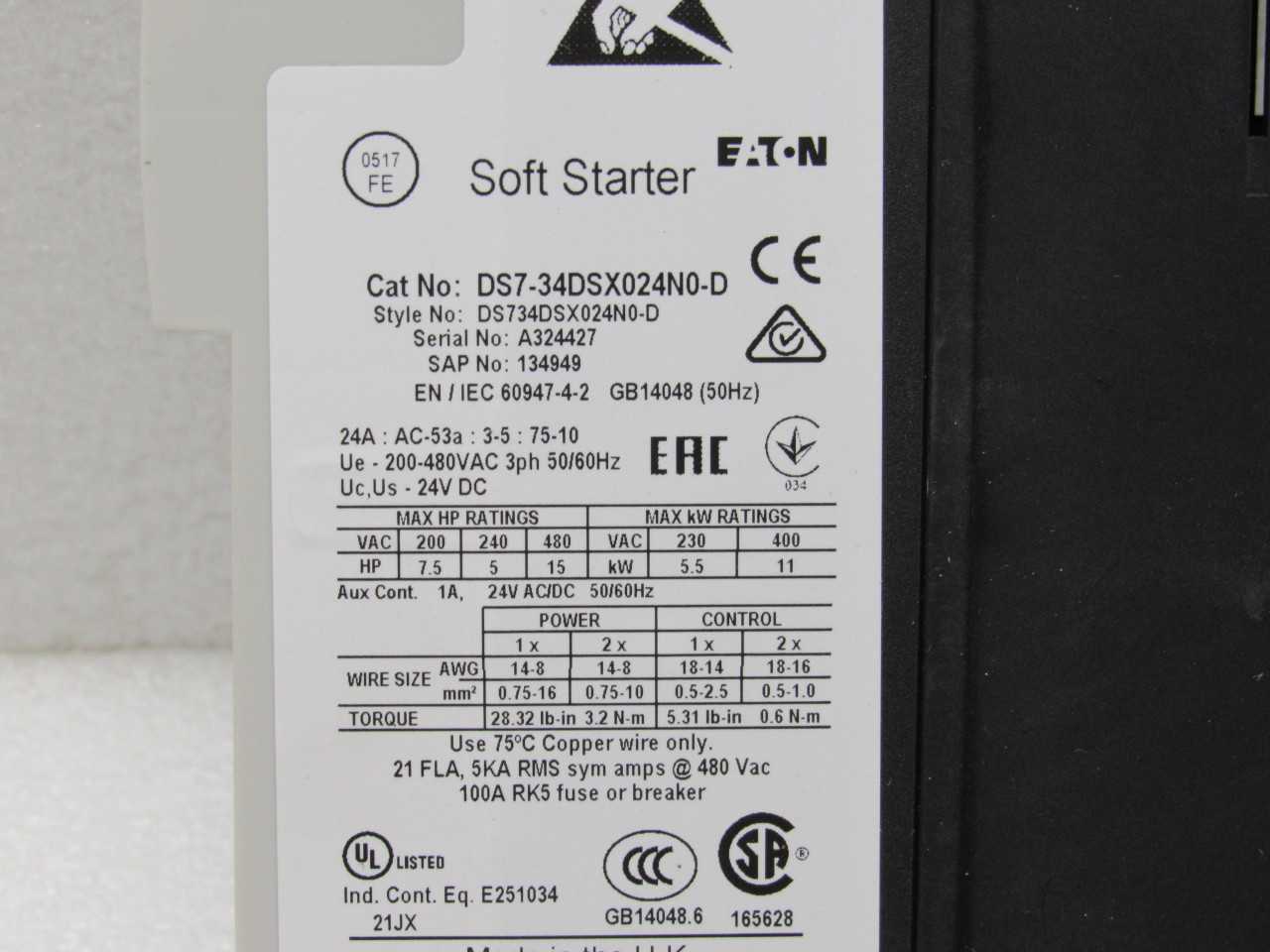 Eaton Misc. items - ELECTRIC POWER TOOLS