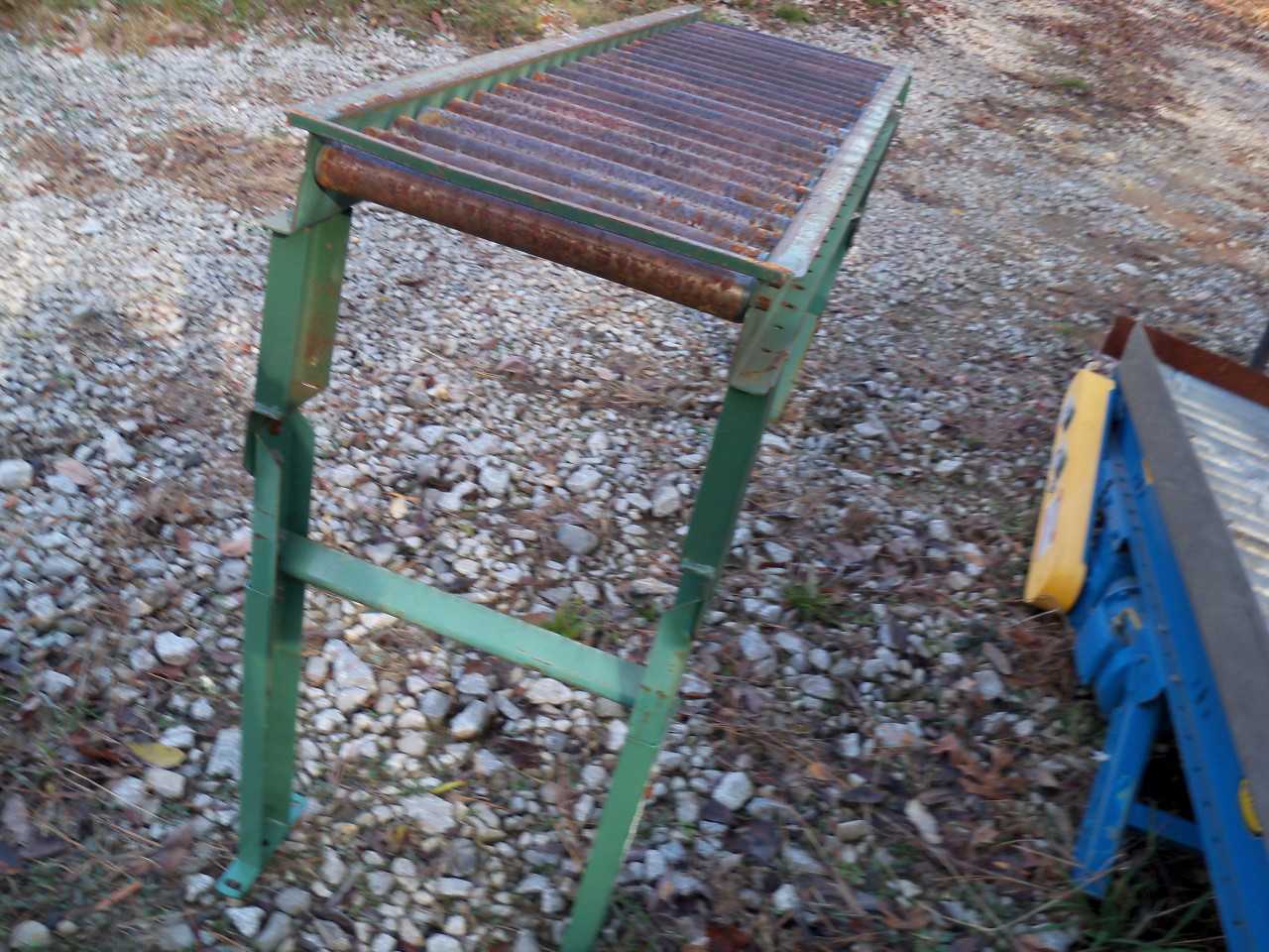 Roller Conveyor 6 feet length x 20 inches wide x 42 inches tall - CONVEYORS