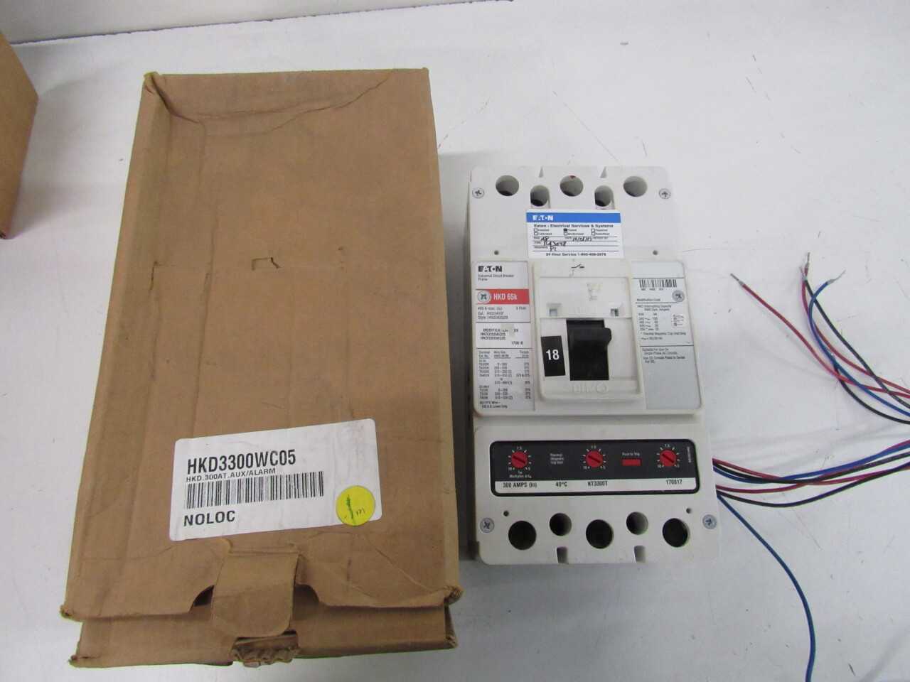 Quantity of 1x HKD3300WC05 MCCB/Molded Case Circuit Breaker - CIRCUIT BREAKERS Quantity of 1x HKD3300WC05 MCCB/Molded Case Circuit Breaker - CIRCUIT BREAKERS