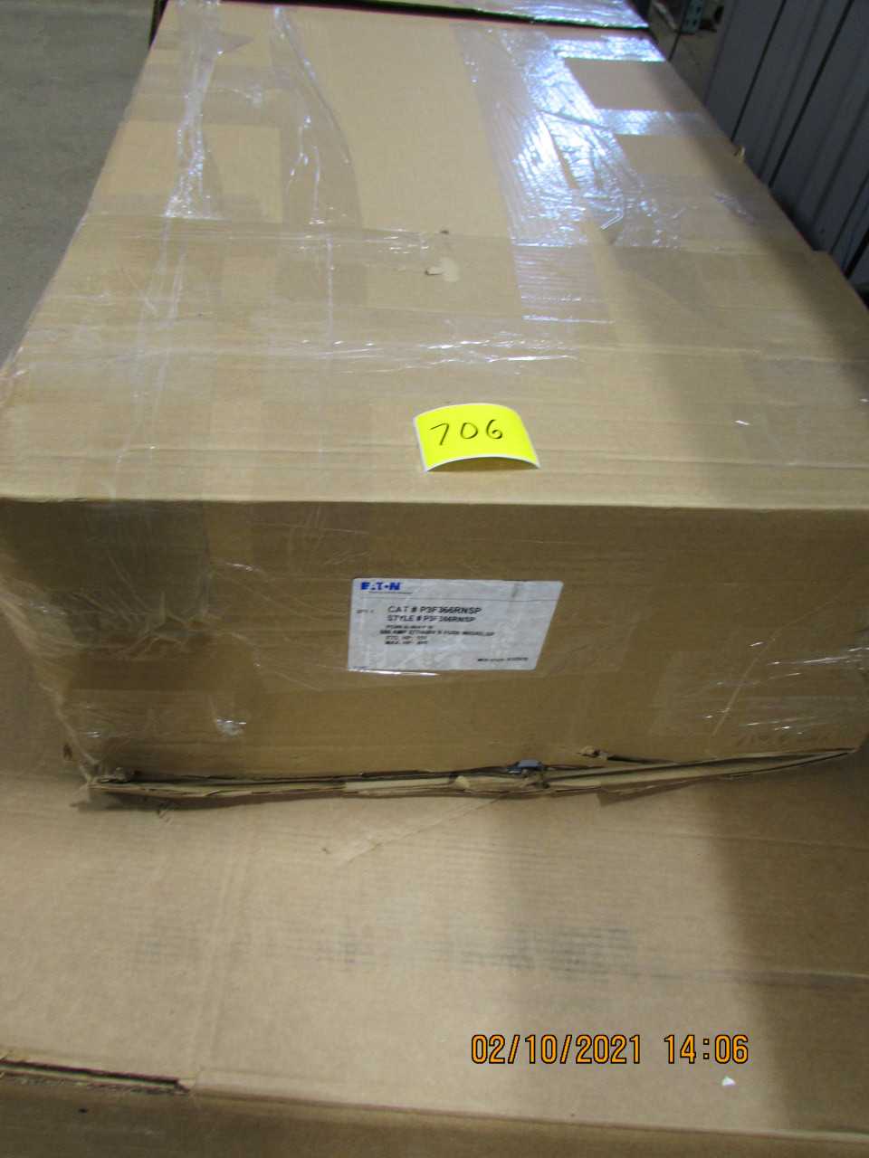 Eaton P3F366RNSP Busway Fusible Switch - ELECTRICAL COMPONENTS