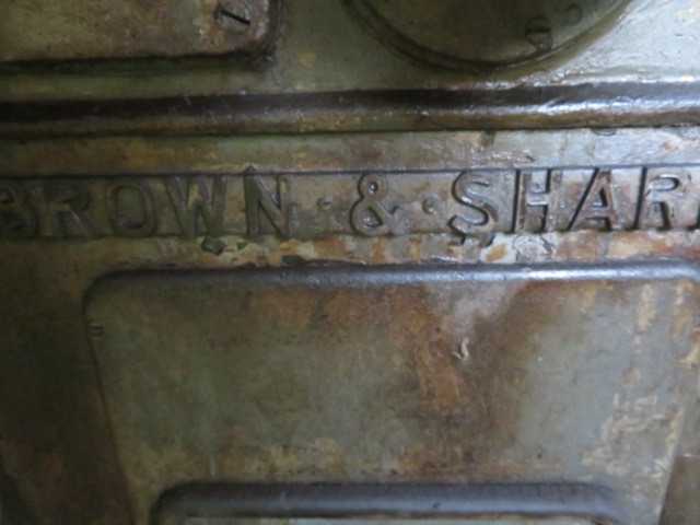 Brown and Sharp Grinder - MACHINING ACCESSORIES & TOOLING