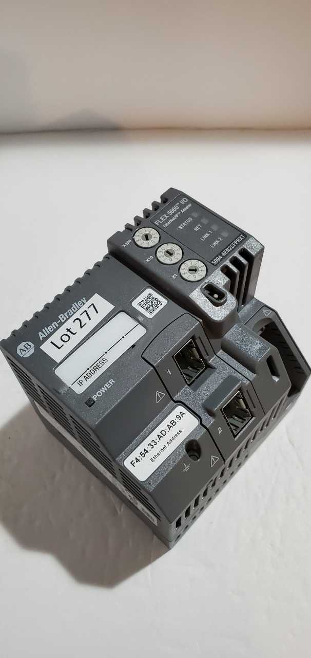 Allen Bradley Flex 5000 Ethernet Adapter - INDUSTRIAL PARTS