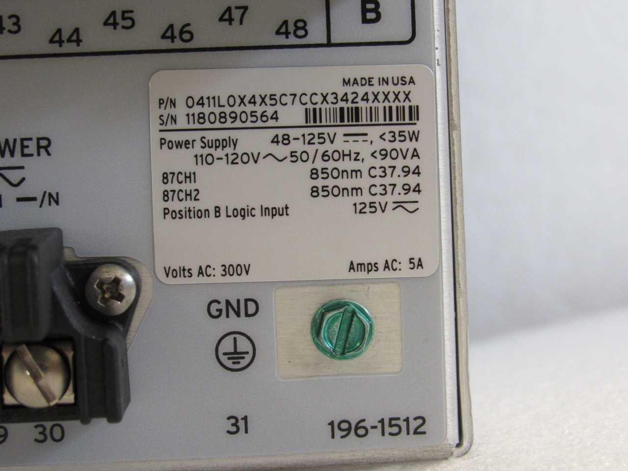 Schweitzer Engineering - INSTRUMENTATION