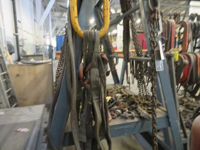 "A" Frame of clamps and rigging items - MISCELLANEOUS