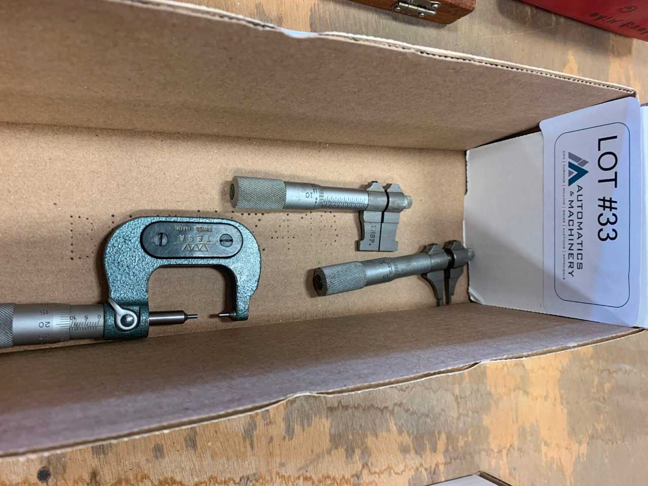 Tesa Oudside/Inside Micrometers - ELECTRIC POWER TOOLS