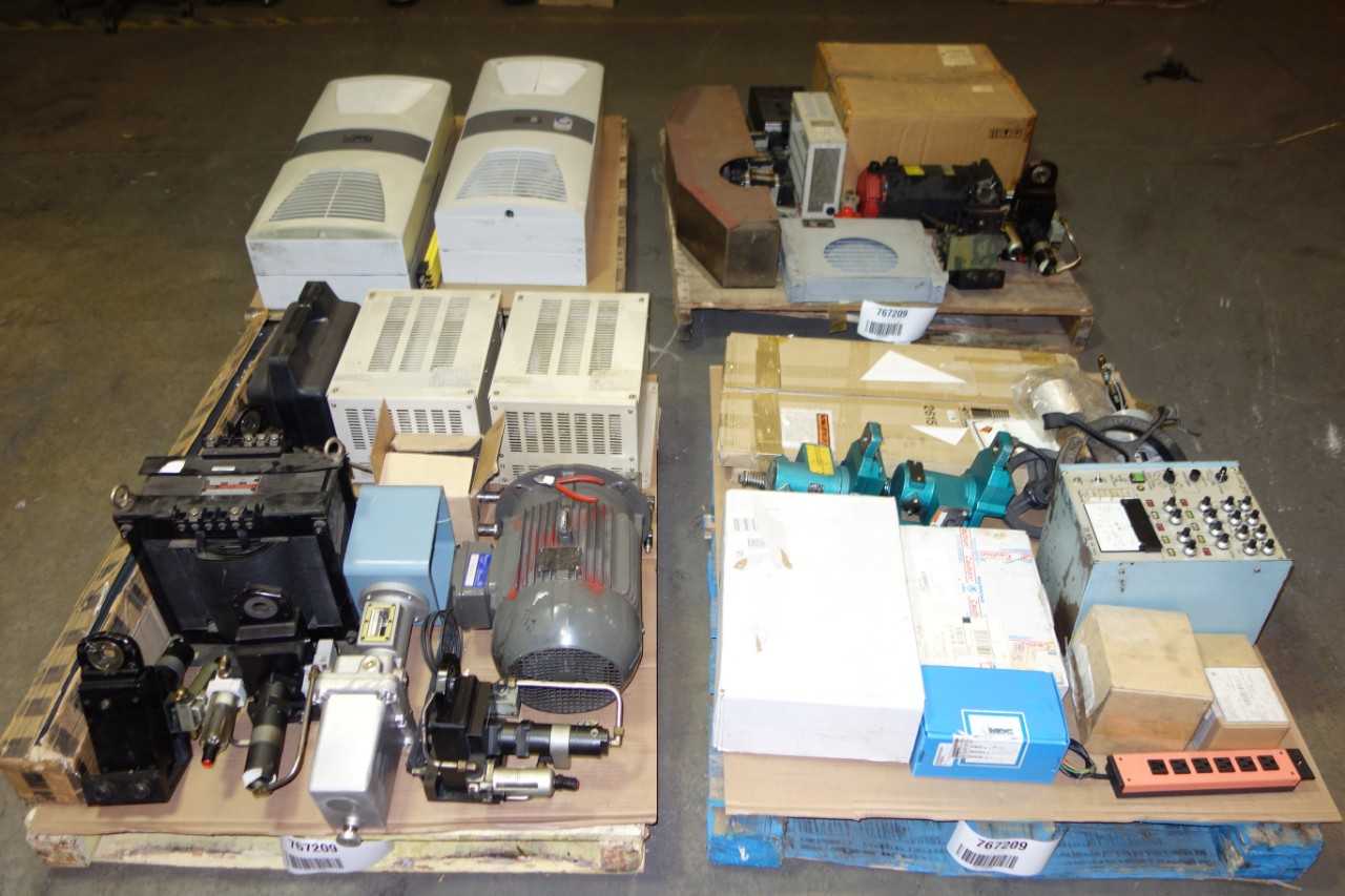 4 PALLETS OF ASSORTED AUTOMOTIVE SURPLUS - INDUSTRIAL PARTS
