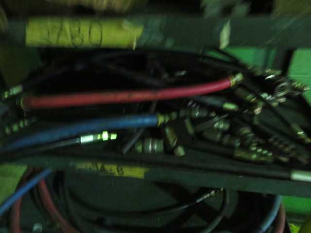 All hydraulic hoses and items in cabinets, all contents and cabinets - MISCELLANEOUS