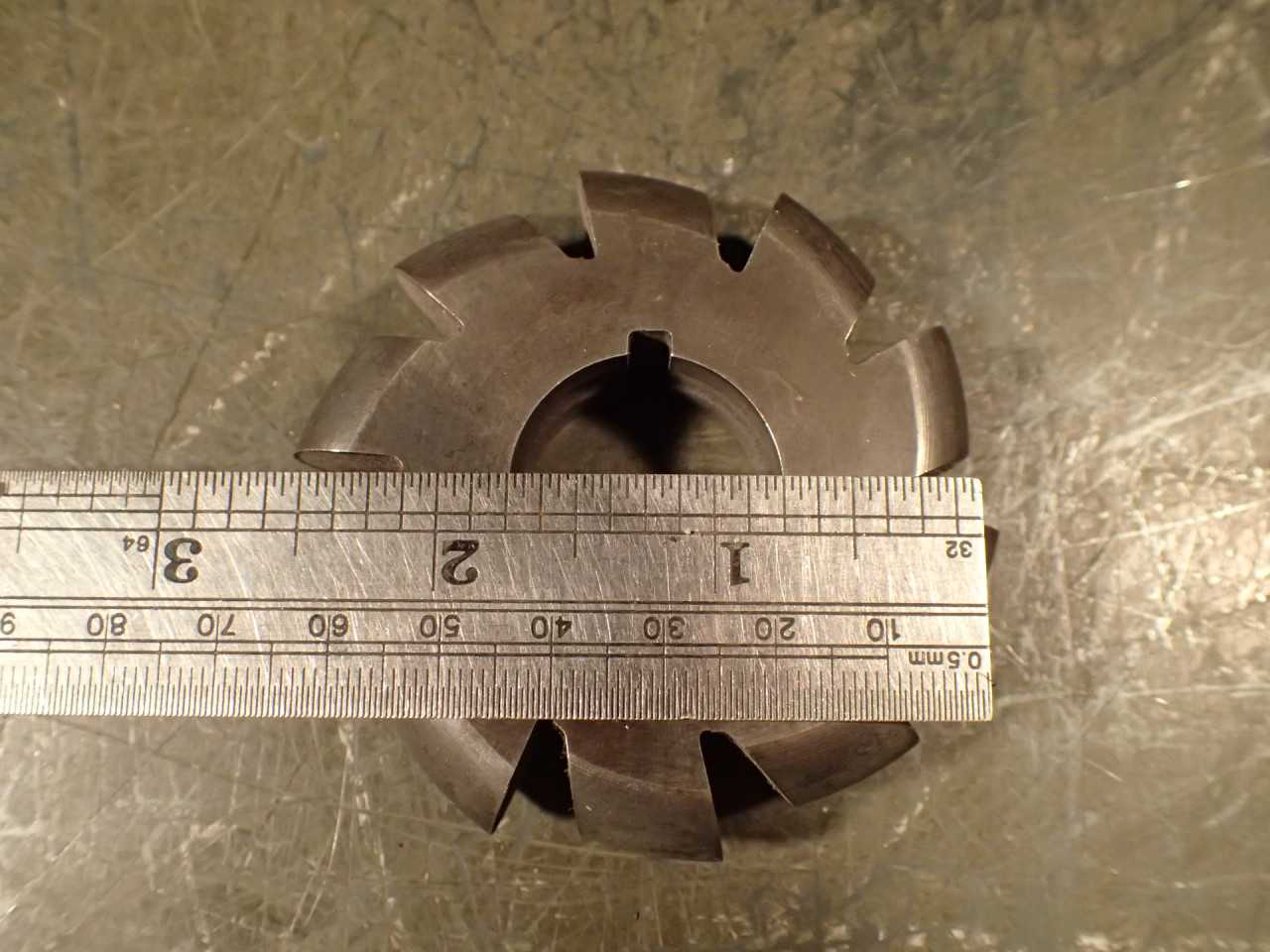 Union Twist Drill 5/8" Circle Convex Mill Milling Cutter: 2-3/4" OD 1" Arbor USA - MILLING TOOLS