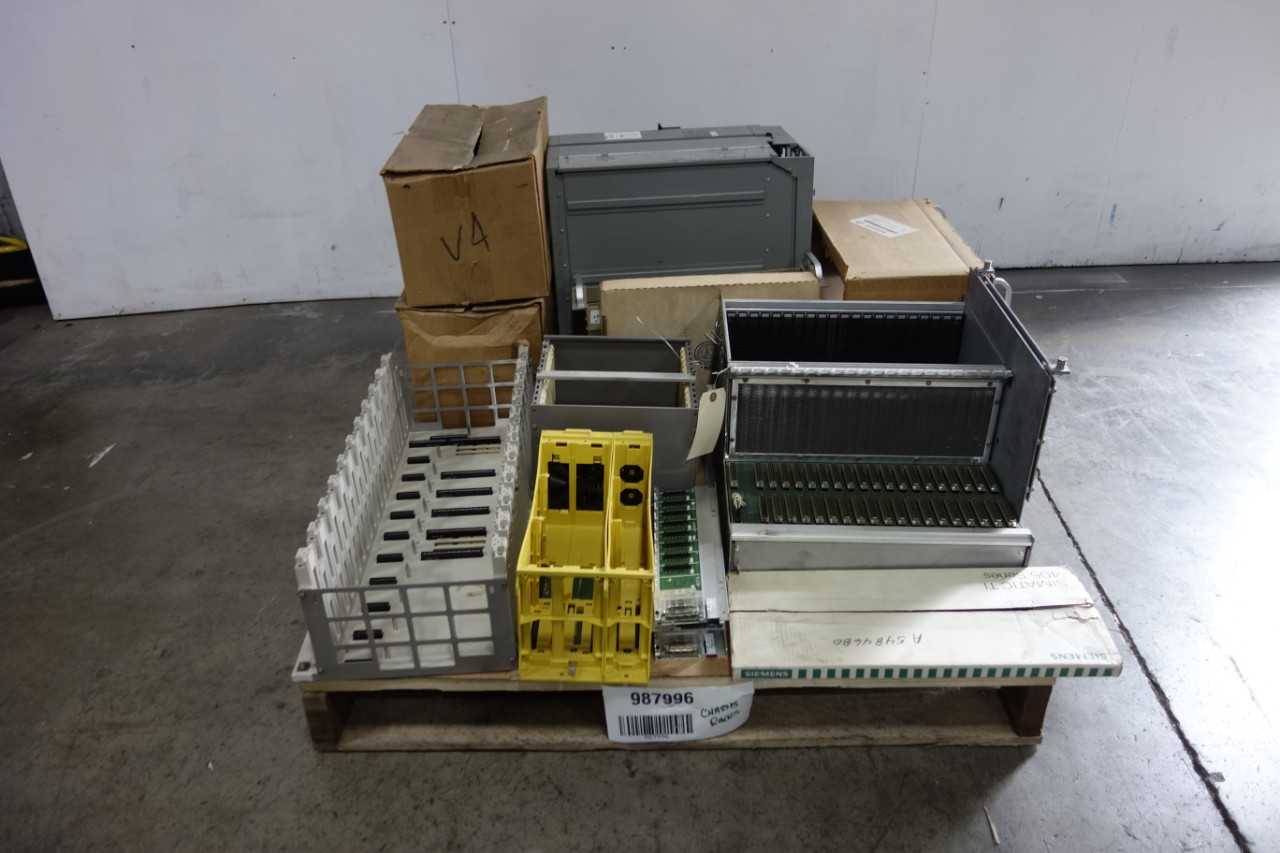 1 PALLETS OF ASSORTED CHASSIS RACKS - PALLET RACKING
