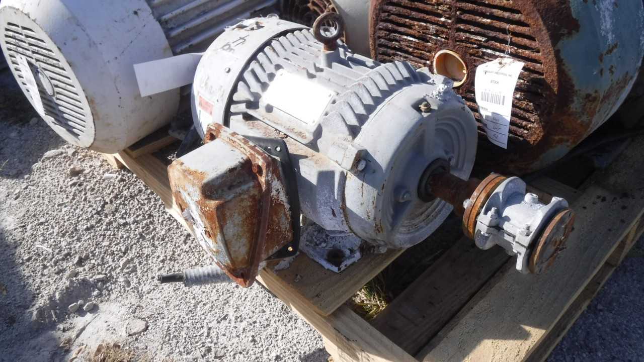 10 HP 1800 RPM 215T Frame Siemens Motor - ELECTRIC MOTORS