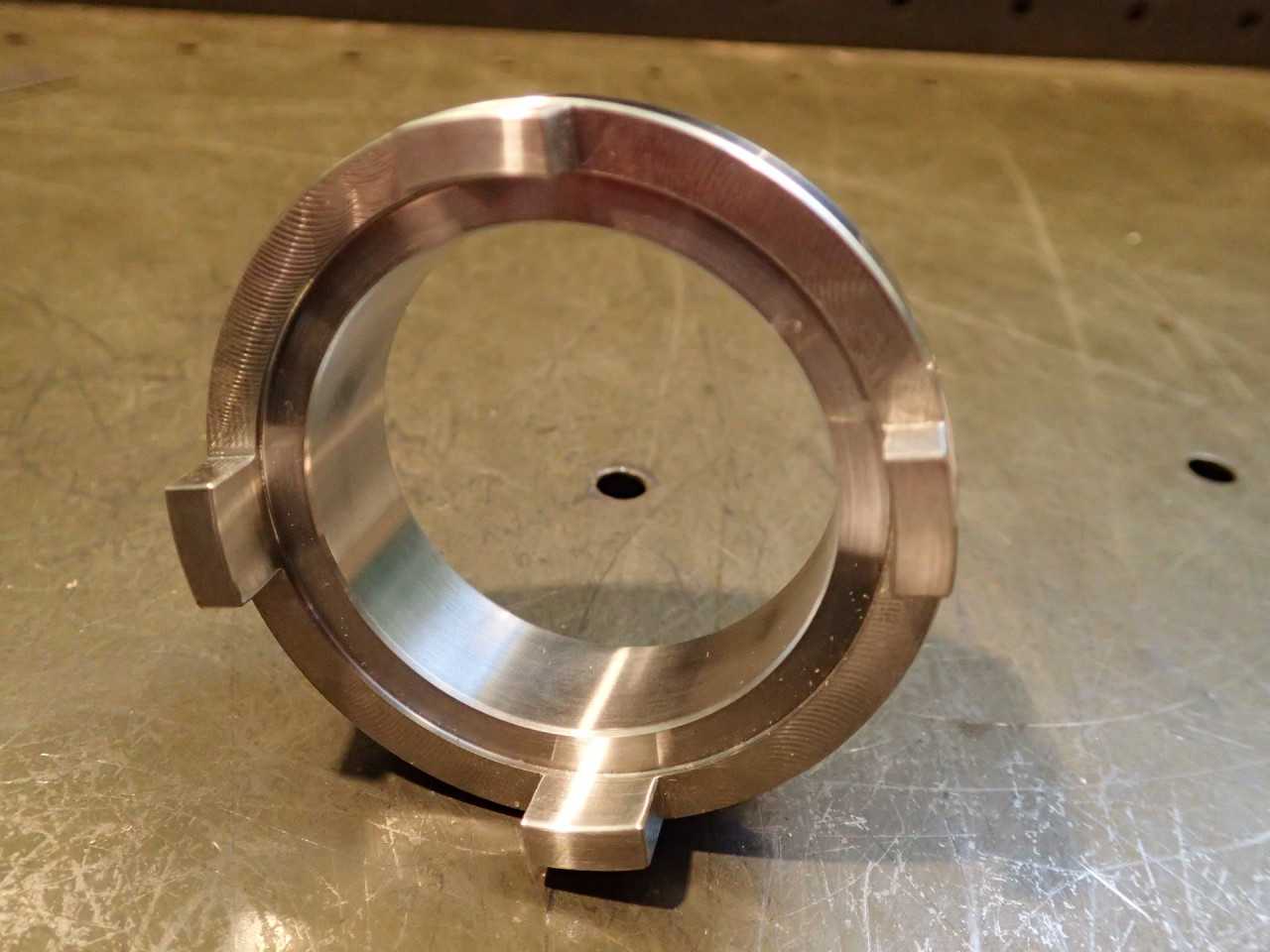 Masoneilan 80000 80K 2" Upper Seat Ring: 316 SS 010234-001-163 New Old Stock NOS - MACHINING ACCESSORIES & TOOLING