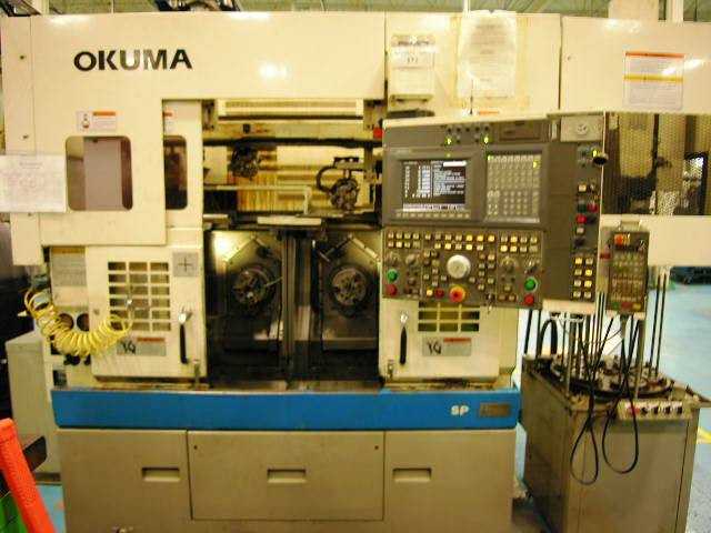Okuma  LFS10-2SP  Twin Spindle lathe with Gantry System - CNC LATHES
