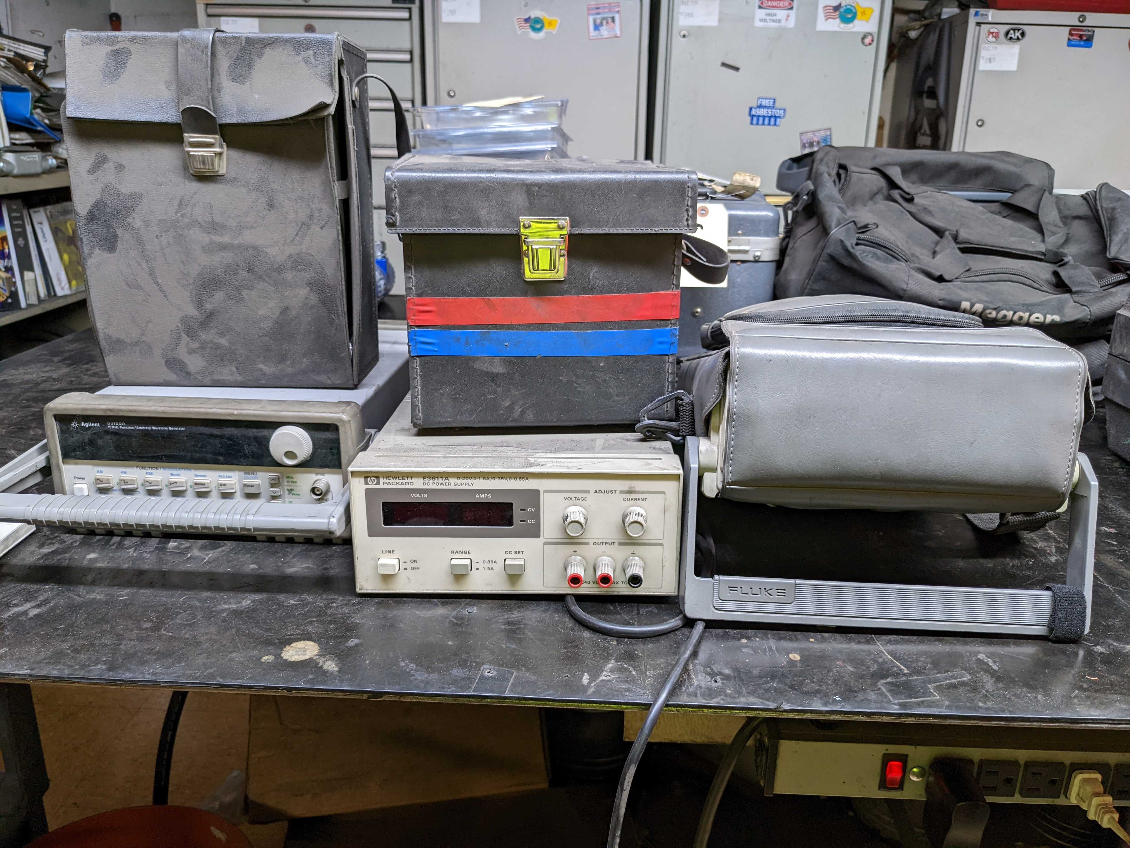 LOT OF FIVE TEST EQUIPMENT - LAB & SCIENTIFIC