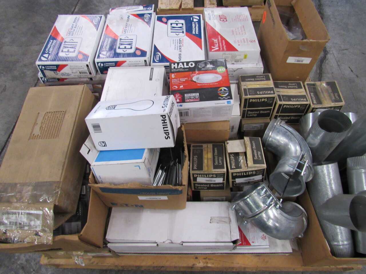 Pallet of Misc Electrical Supplies - ELECTRICAL COMPONENTS