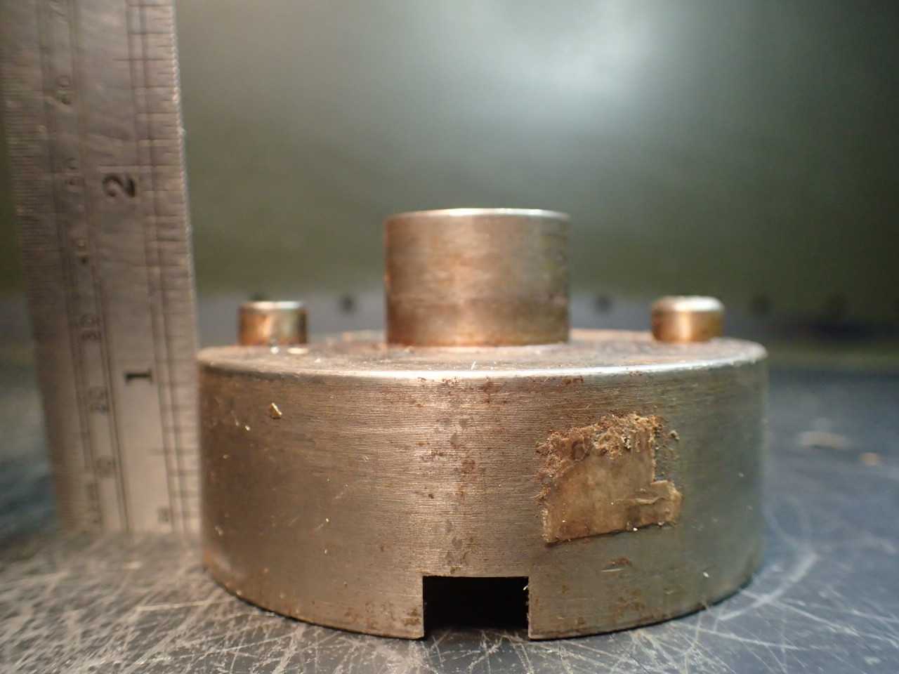 1" Arbor Shell Face Mill Extender Adapter 1" Thick 2-15/16" OD - MACHINING ACCESSORIES & TOOLING