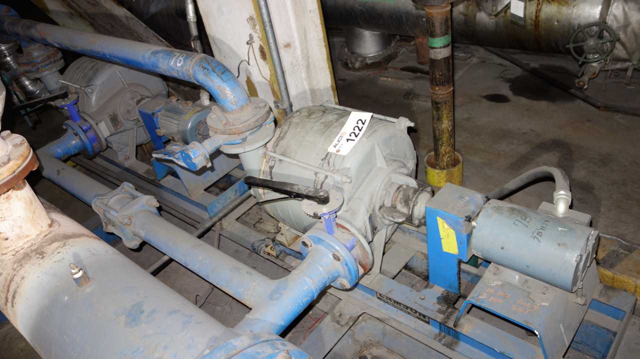 LOT OF 2 GARDNER DENVER CENTRIFUGAL BLOWERS 3HP - CENTRIFUGAL PUMP