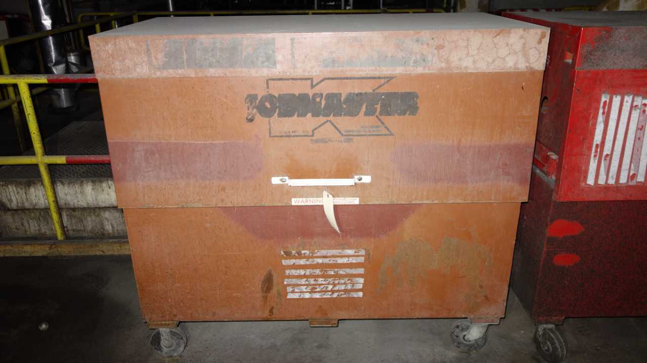 LOT OF 2 JOBMASTER JOB BOXES (EMPTY) - ELECTRIC POWER TOOLS