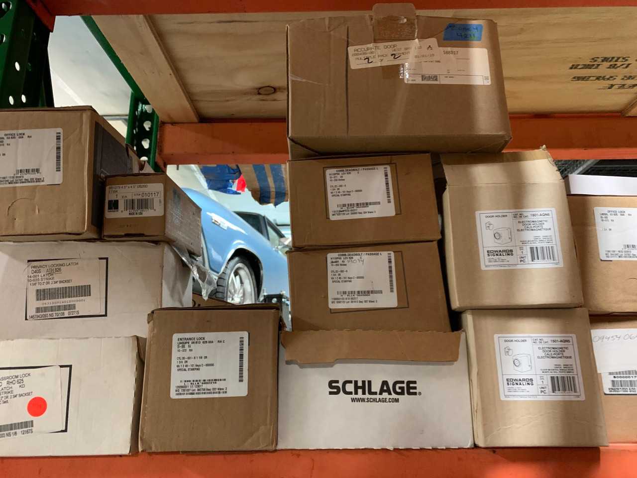 Contents of Shelves Only - Assorted MRO - INDUSTRIAL PARTS